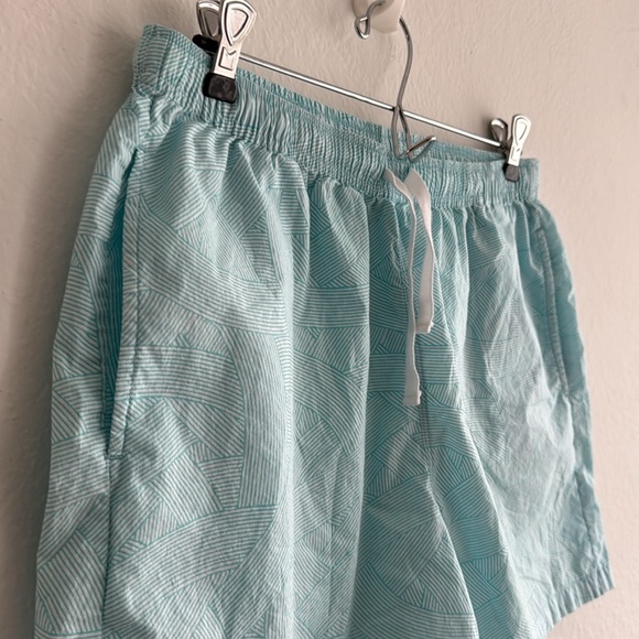 UNIQLO Ligth Blue Loungewear Elastic Waistband Shorts Sz M Side Pockets Bottom - Picture 5 of 10